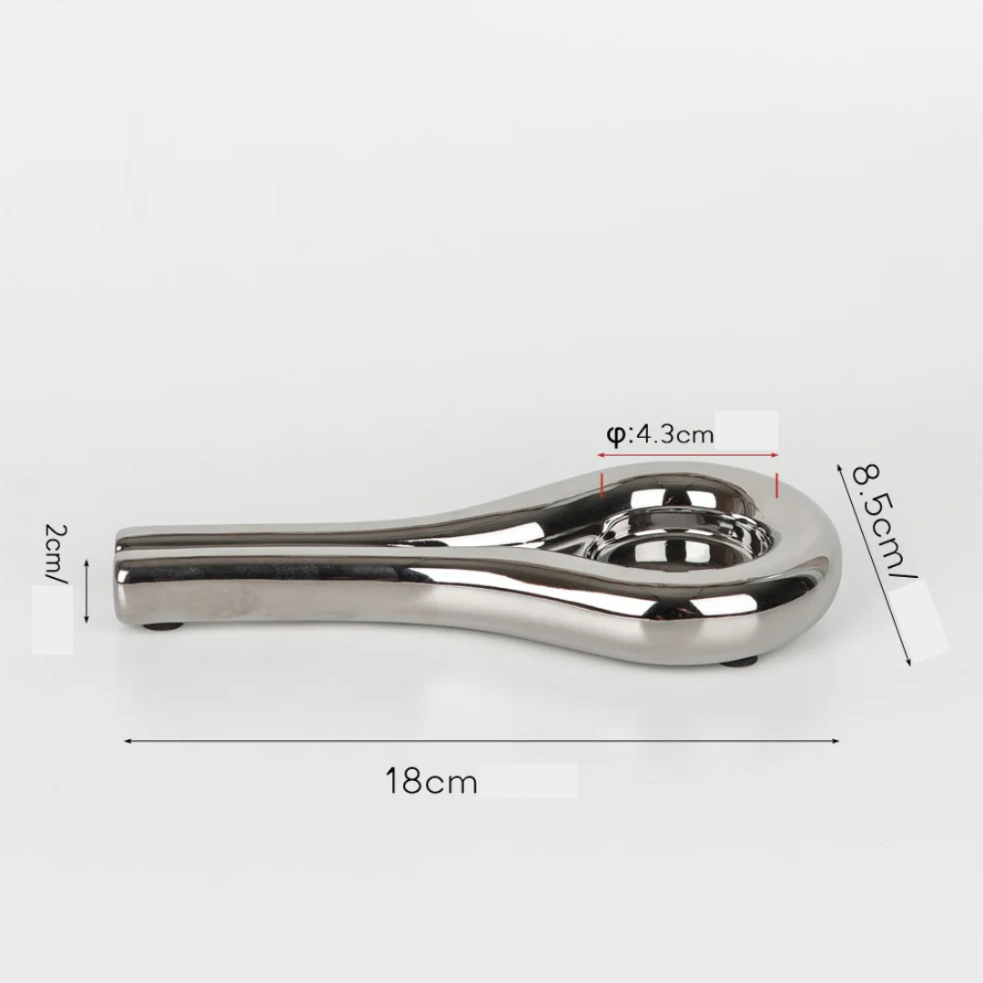 Electroplating Silver Candlestick Holder