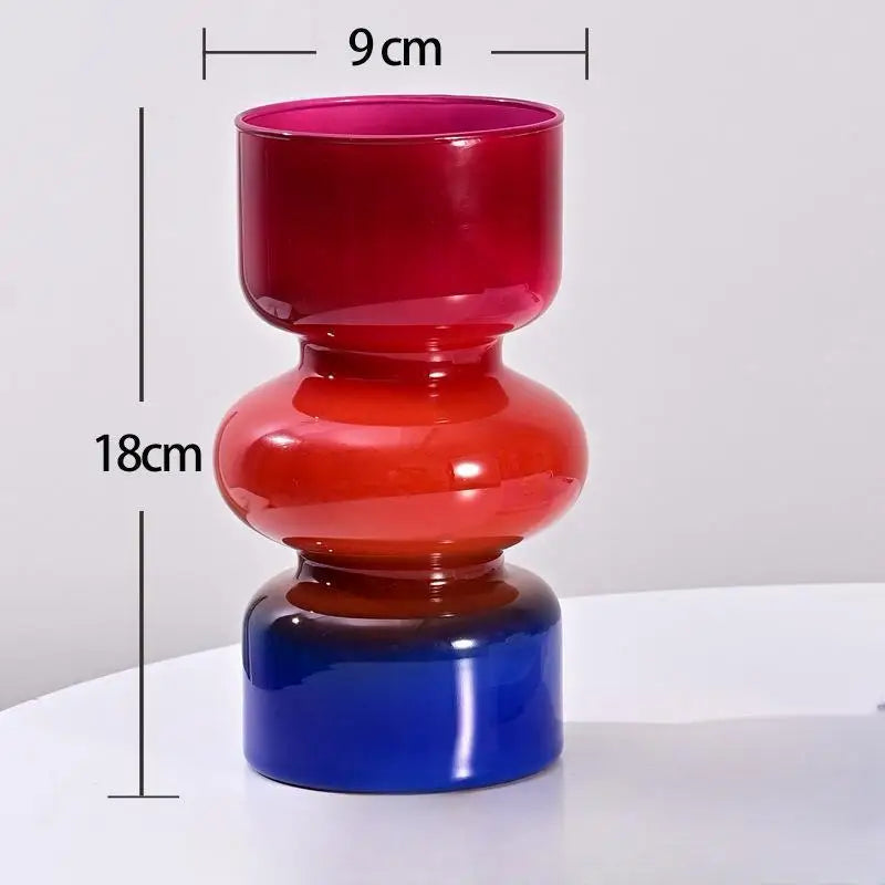 Nordic Retro Glass Vase