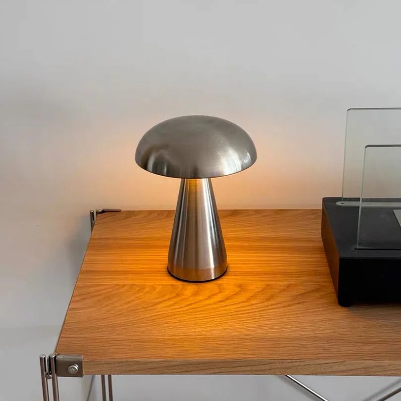 Modern Rechargeable Mushroom Lamp