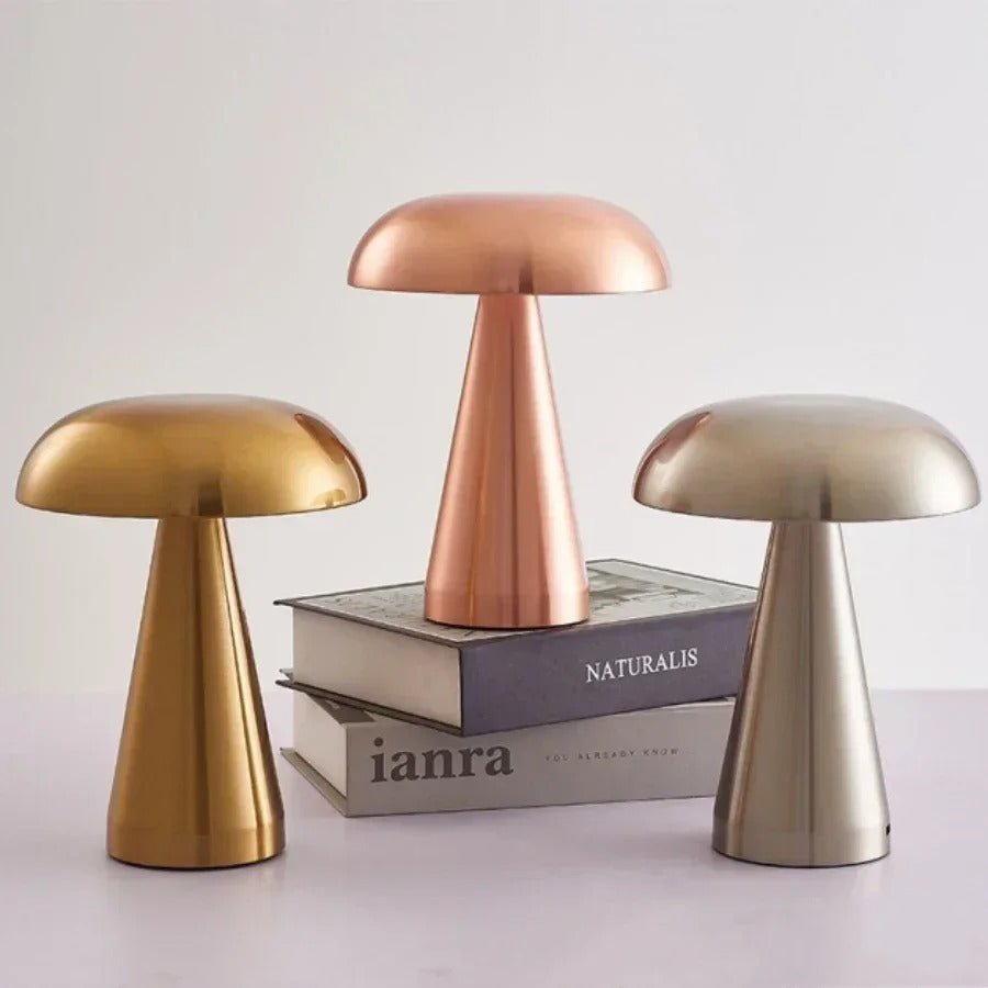 Modern Rechargeable Mushroom Lamp
