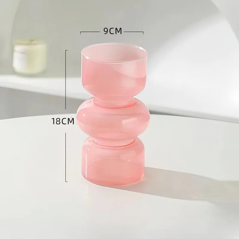 Nordic Retro Glass Vase