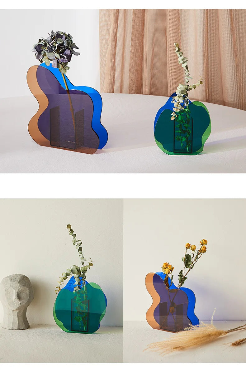 Modern Acrylic Vase