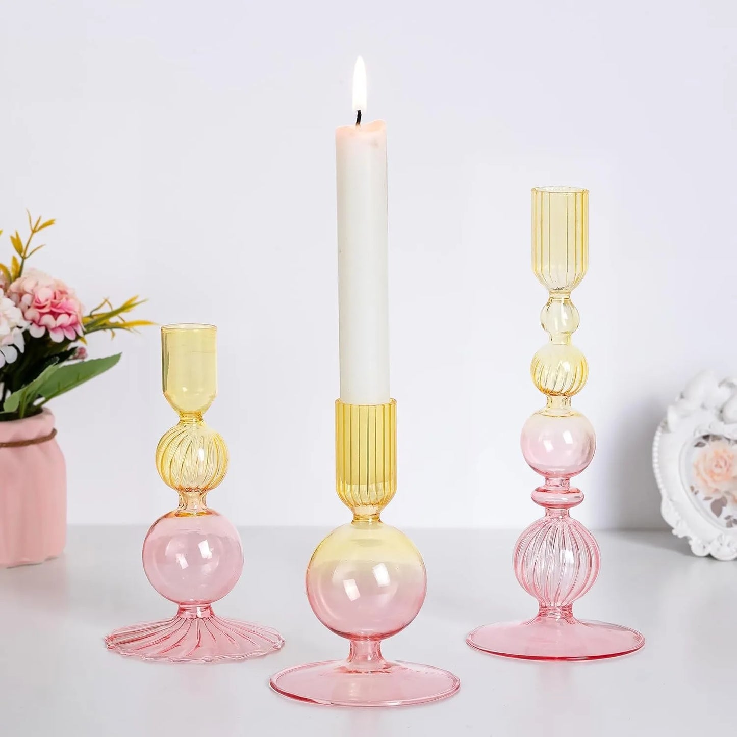 Trio Glow Set Candle Holder