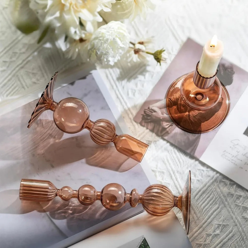 Trio Glow Set Candle Holder