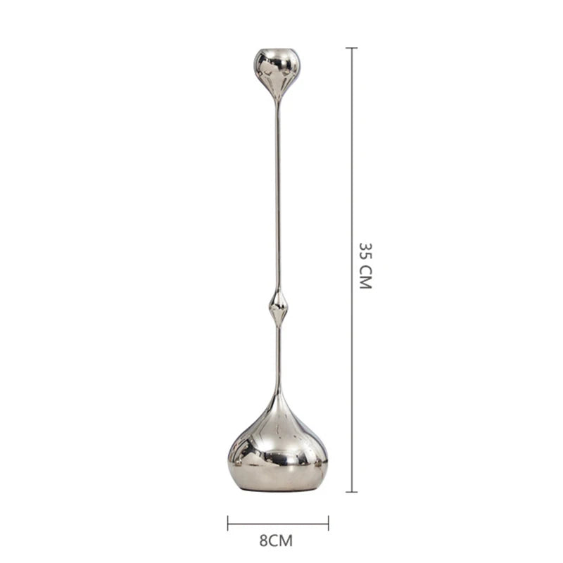 Nordic Spark Silver/Gold Candle Holder