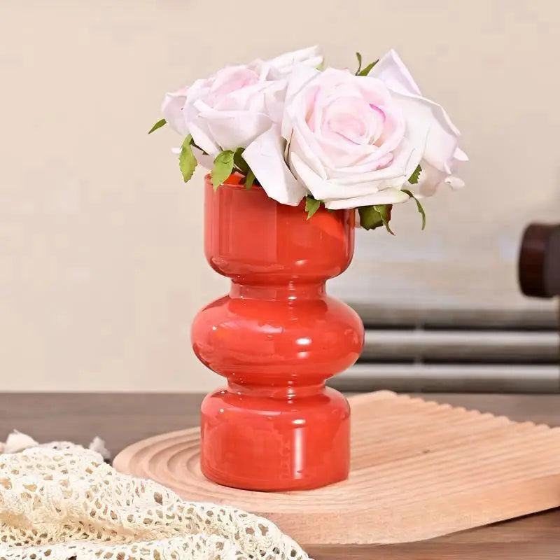 Nordic Retro Glass Vase