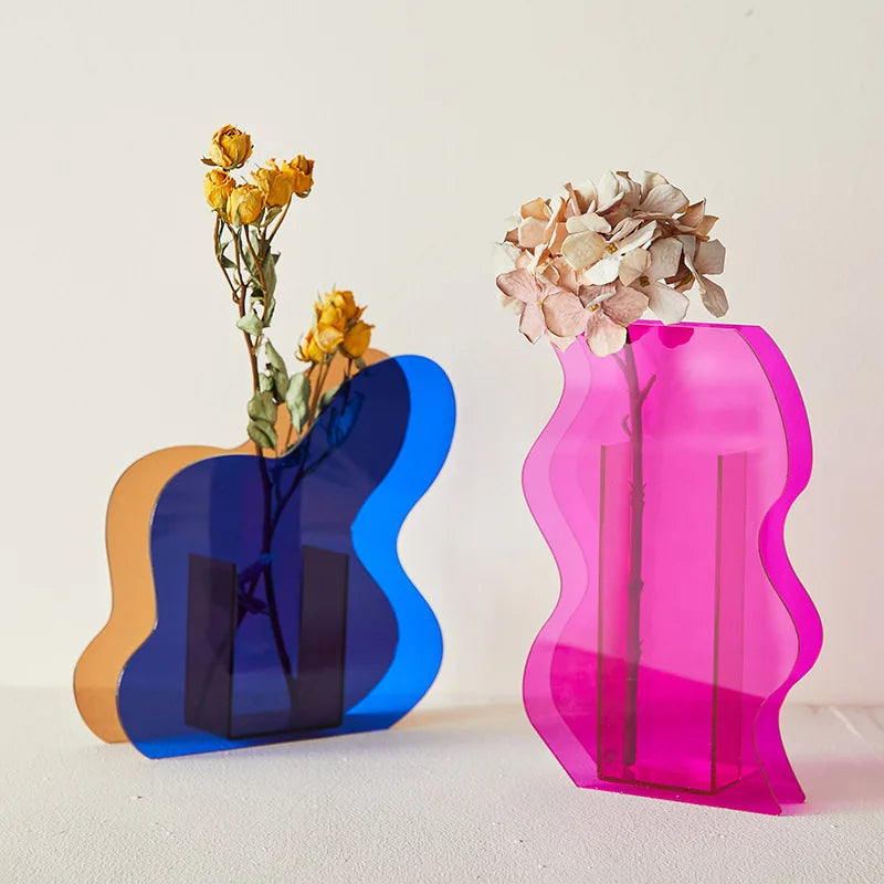 Modern Acrylic Vase