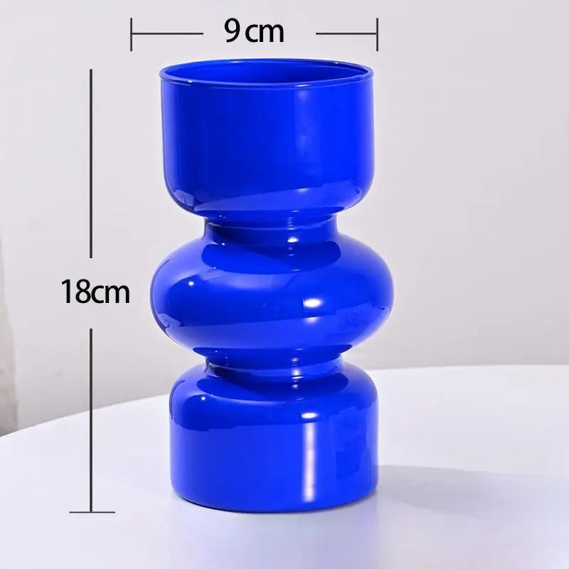 Nordic Retro Glass Vase