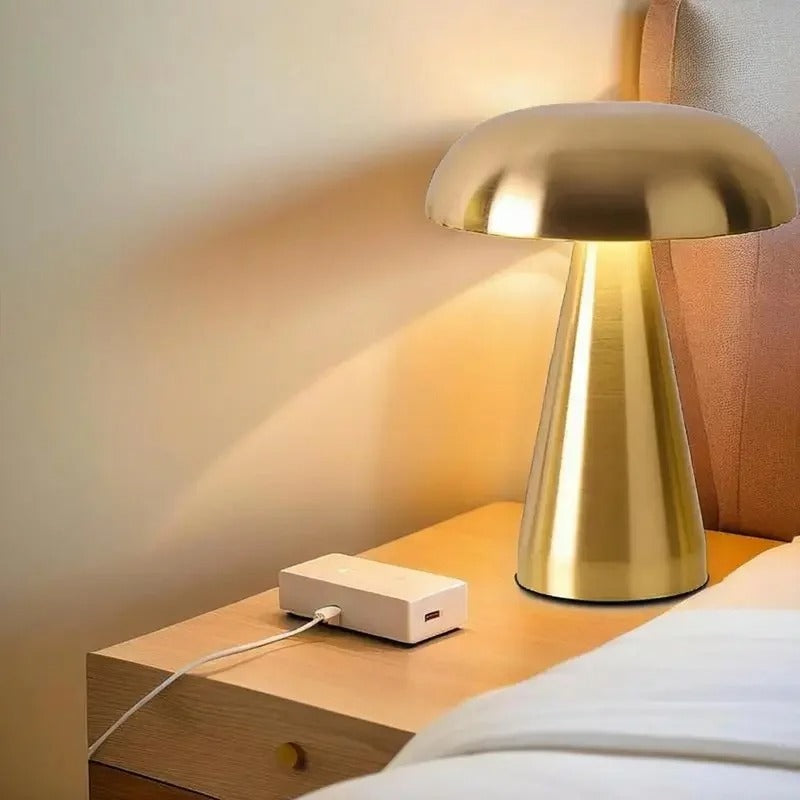 Modern Rechargeable Mushroom Lamp
